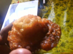කොණ්ඩෙ ගොතපු කොණ්ඩ කැවුම්